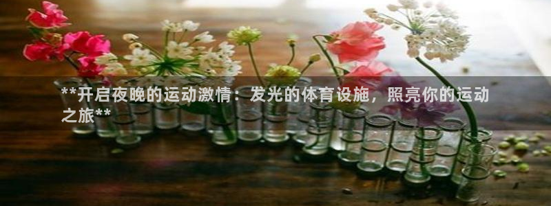 意昂集团官网：**开启夜晚的运动激情：发光的体育设施