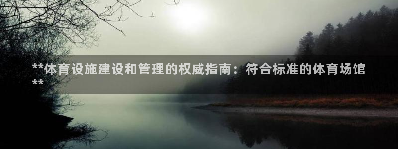 意昂3集团：**体育设施建设和管理的权威指南：符合标